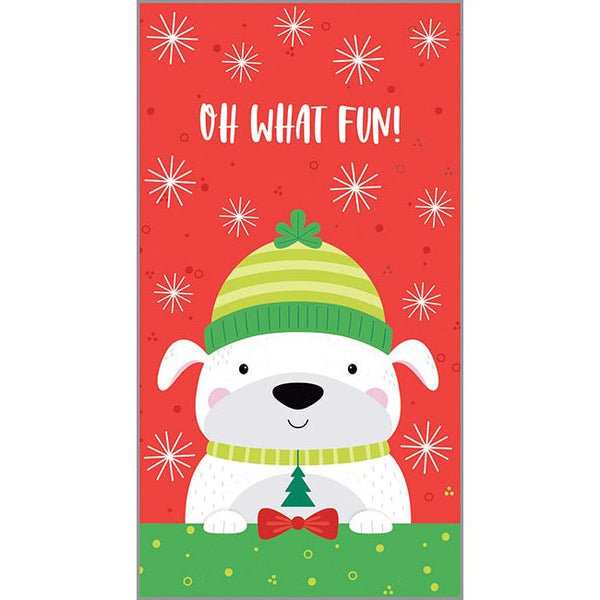 Money/Gift Card - Christmas Puppy, Gina B Designs