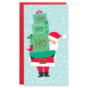 Money/Gift Card - Santa with Gifts