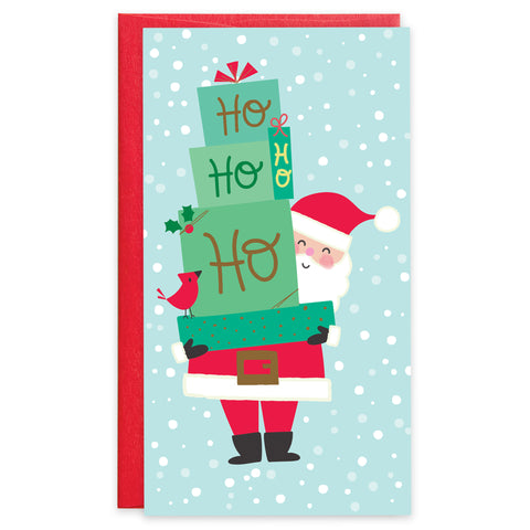 Money/Gift Card - Santa with Gifts