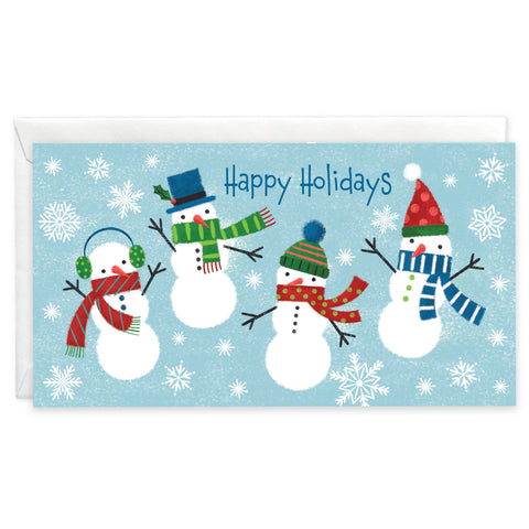 Money/Gift Card - 4 Snowmen