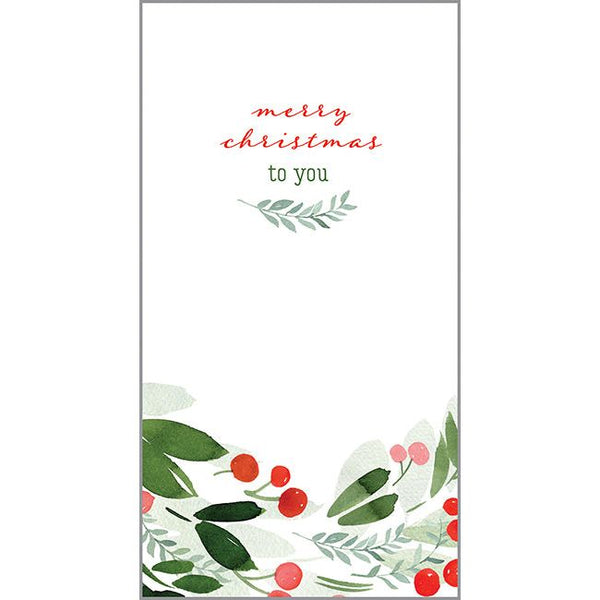 Money/Gift Card - Christmas Botanical