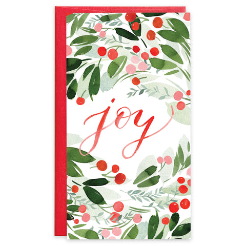 Money/Gift Card - Christmas Botanical