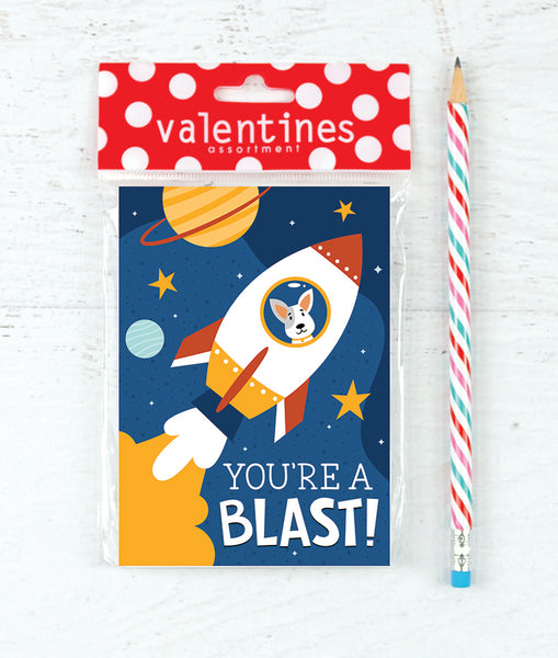 Kids Valentine Pack - Space Pups