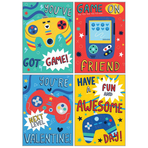 Kids Valentine Pack - Gaming, Gina B Designs