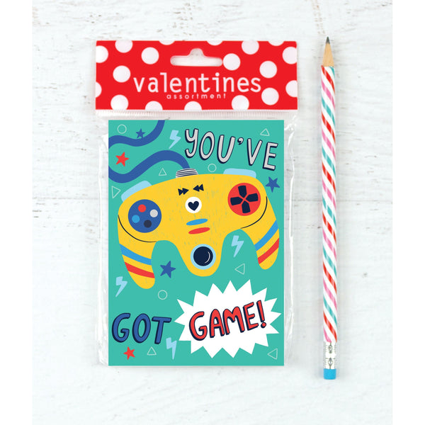 Kids Valentine Pack - Gaming, Gina B Designs