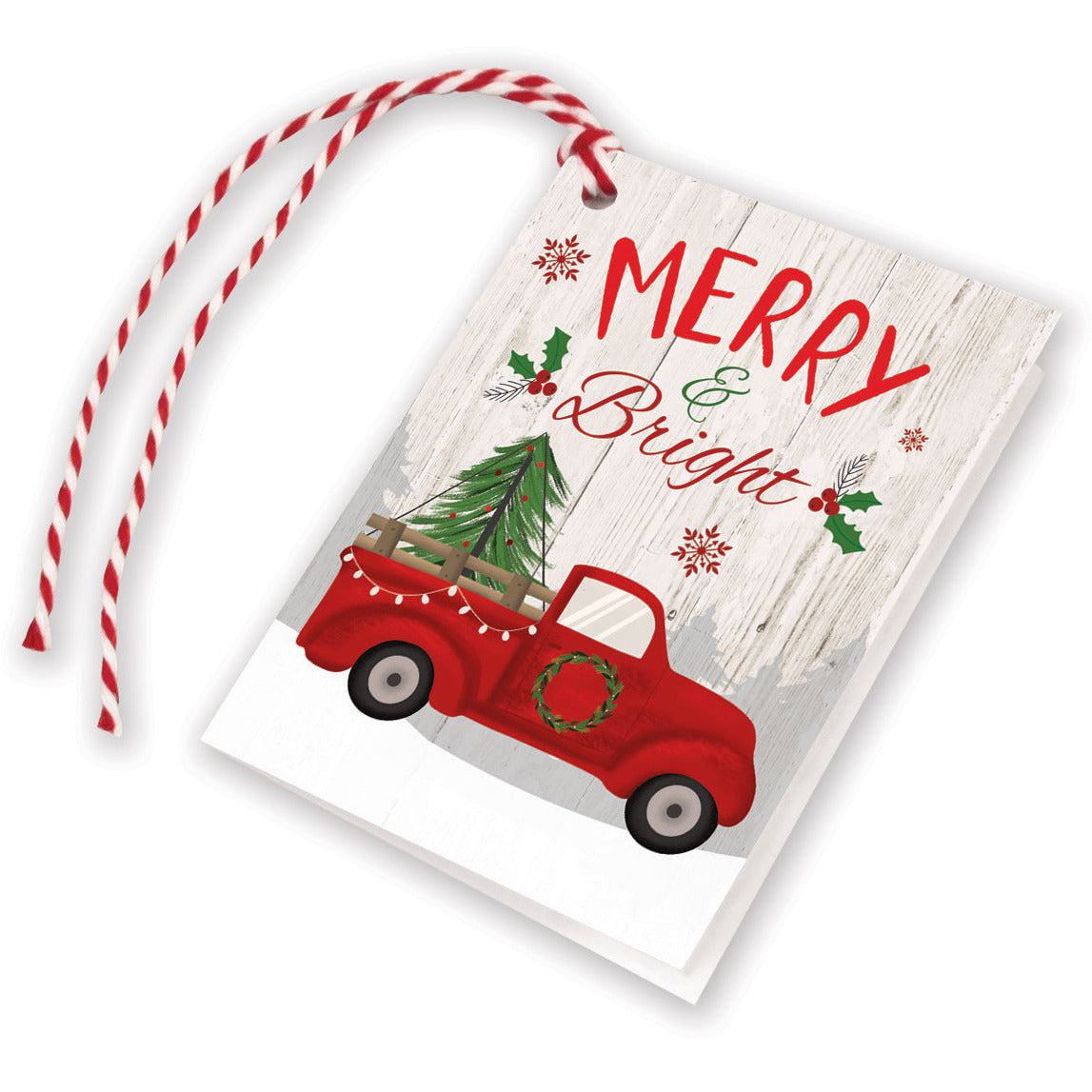 Holiday Gift Tags - Merry Truck, Gina B Designs