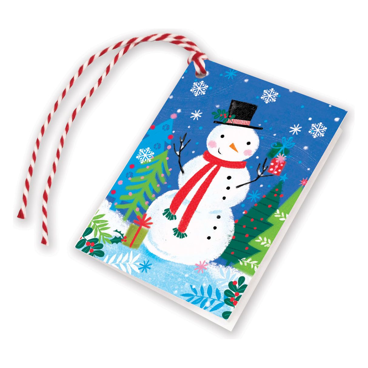 Holiday Gift Tags - Christmas Snowman, Gina B Designs