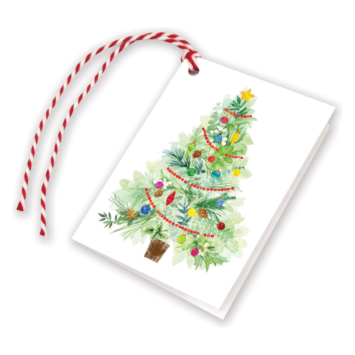 Holiday Gift Tags - Classic Tree, Gina B Designs