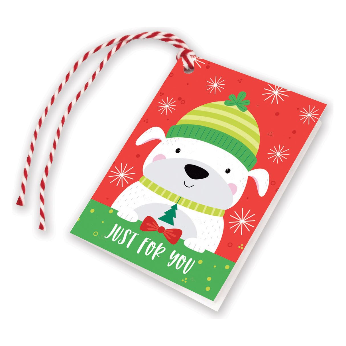 Holiday Gift Tags - Christmas Puppy, Gina B Designs