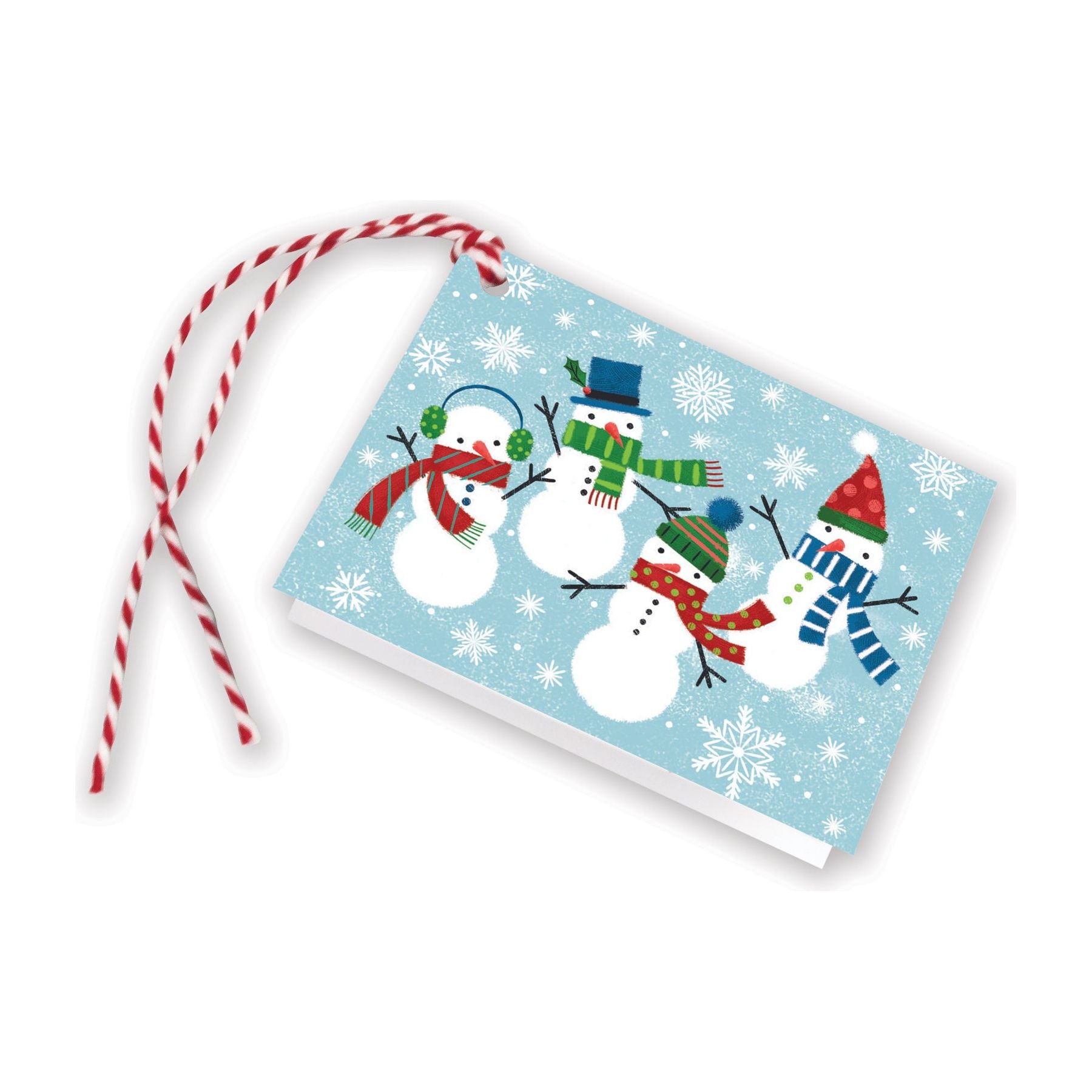 Holiday Gift Tags - 4 Snowmen