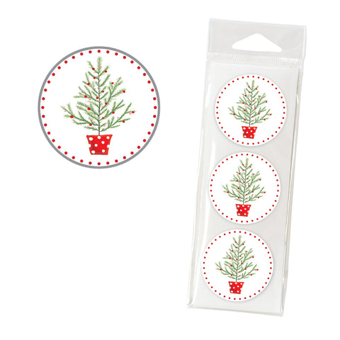 Holiday Envelope Seals - Polka Dot Tree, Gina B Designs