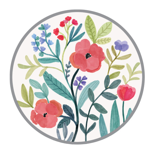 Envelope Seals - Secret Flower Garden, GIna B Designs