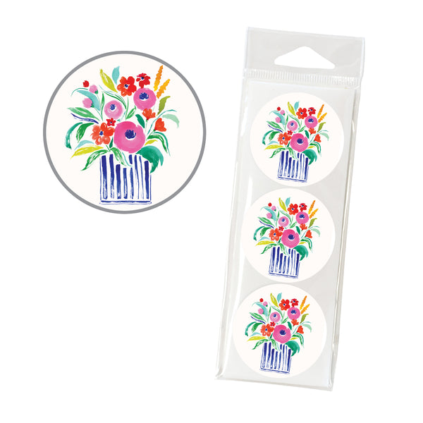 Envelope Seals - Painterly Blooms