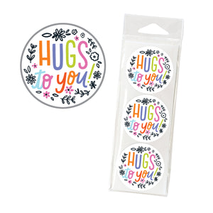 Envelope Seals - Good Day-Hugs to You