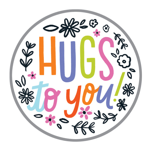 Envelope Seals - Good Day-Hugs to You