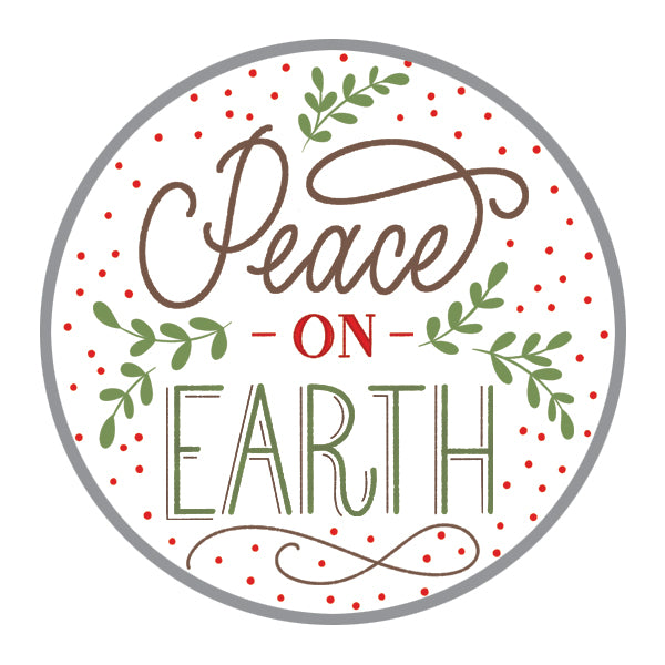 Holiday Envelope Seals - Peace on Earth