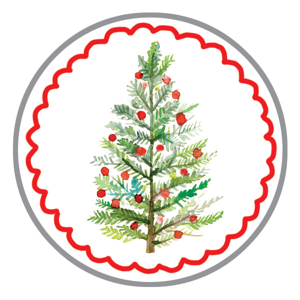 Holiday Envelope Seals - Simple Little Tree