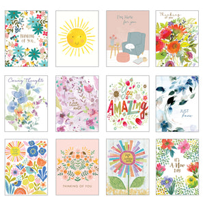 graden cards 12 Card Greeting Card CollectionThinking of You Greeting Cards – Gina B Designs