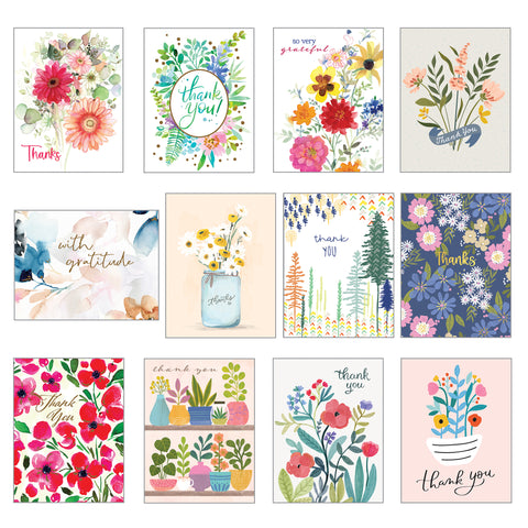 Card Assortment-Thank You Greeting Cards, Gina B Designs