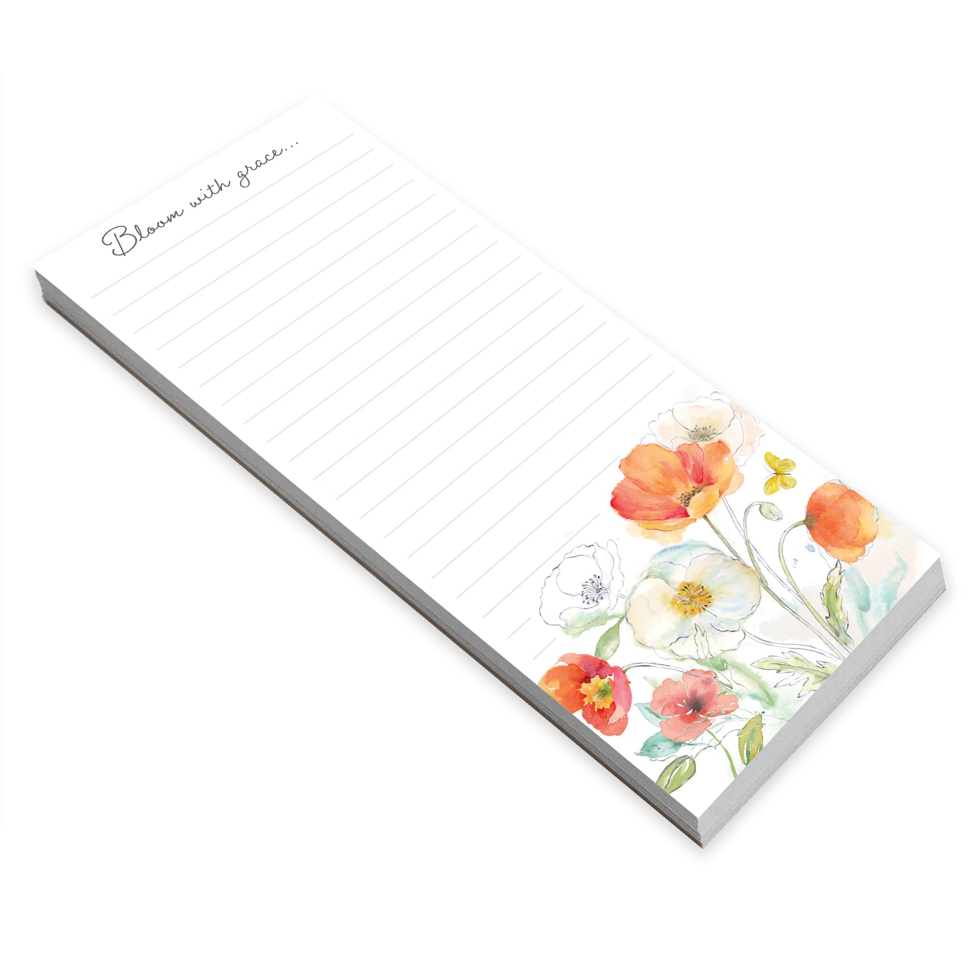 List Pad - Happy Poppies