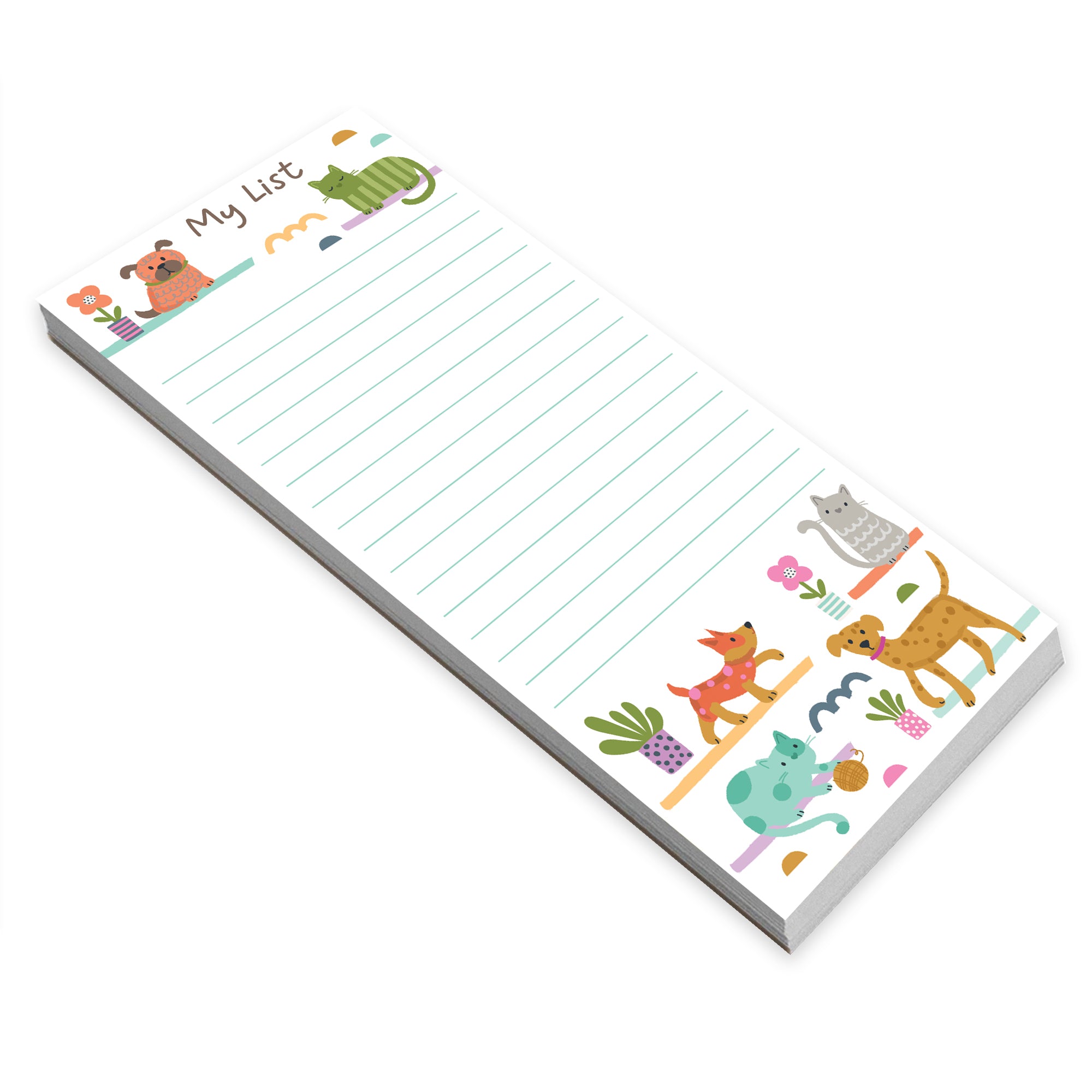 List Pad - Cats and Dogs