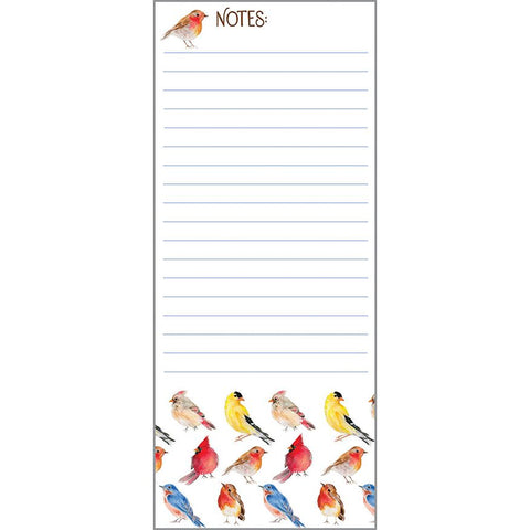 List Pad - Songbird Pattern, Gina B Designs