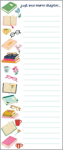List Pad - Book Lover