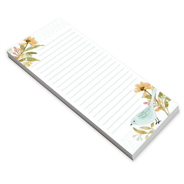 List Pad - Friendly Bird