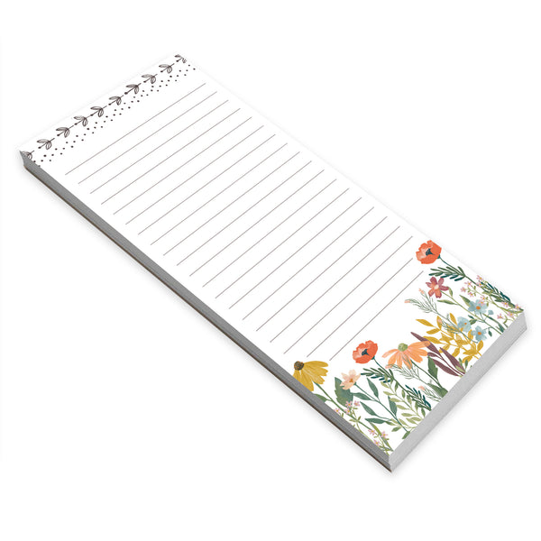 List Pad - Wildflower Stems