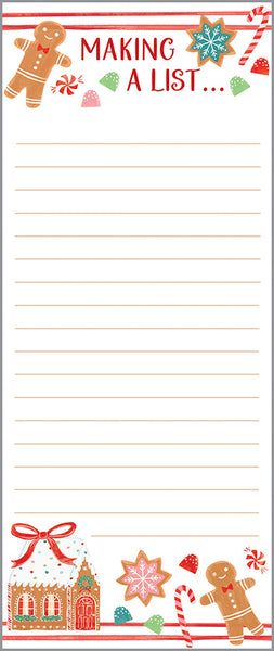 Holiday List Pad - Baking Cheer