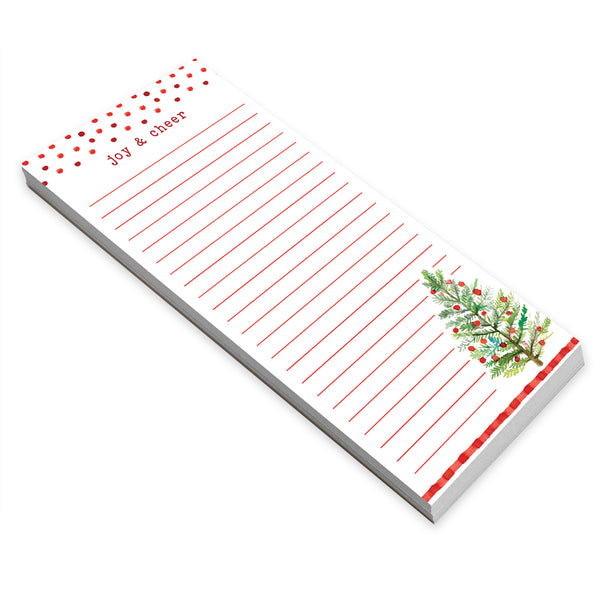 Holiday List Pad - Simple Little Tree