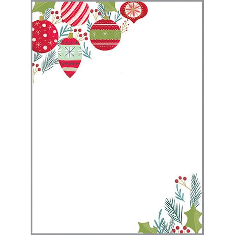 Holiday Memo Pad - Christmastime Ornaments, Gina B Designs