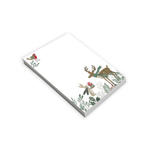 Holiday Memo Pad - Sweet Forest Animals