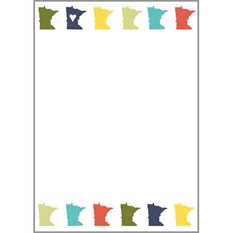 Memo Pad -  MN Pattern