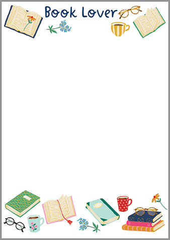 Memo Pad - Book Lover