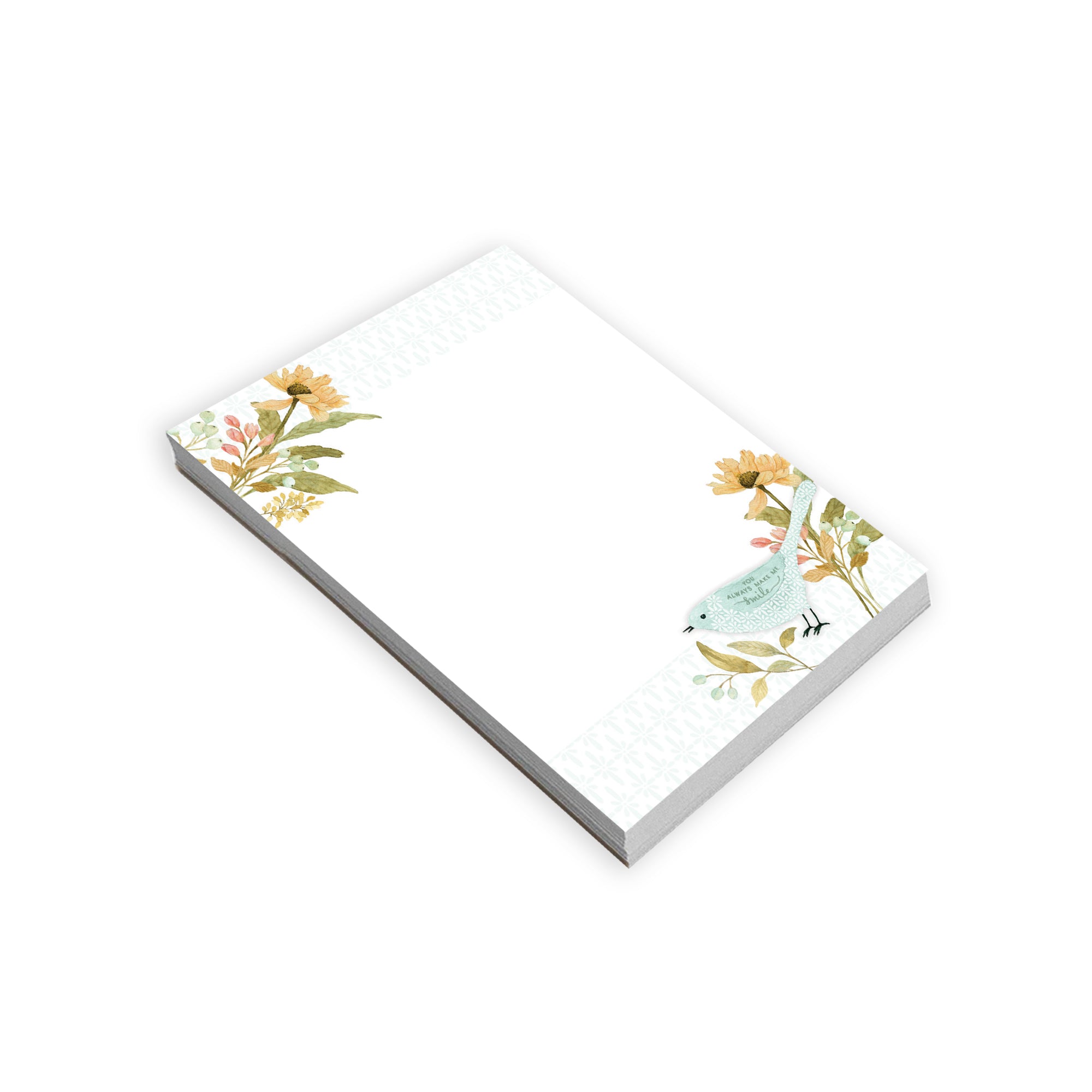 Memo Pad - Friendly Bird