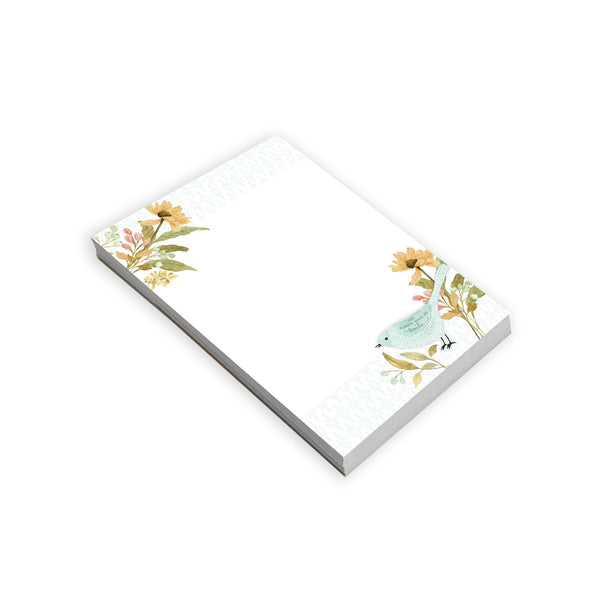 Memo Pad - Friendly Bird