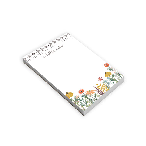 Memo Pad - Wildflower Stems
