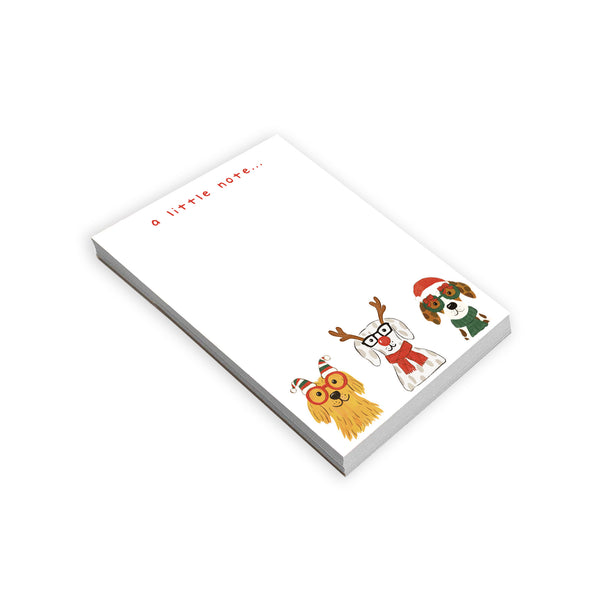 Holiday Memo Pad - Oh What Fun Dogs