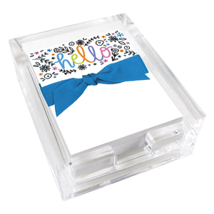 Desk Note Set - New! Hello