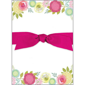 Chunky Bow Pad - Blossoms & Blooms, Gina B Designs