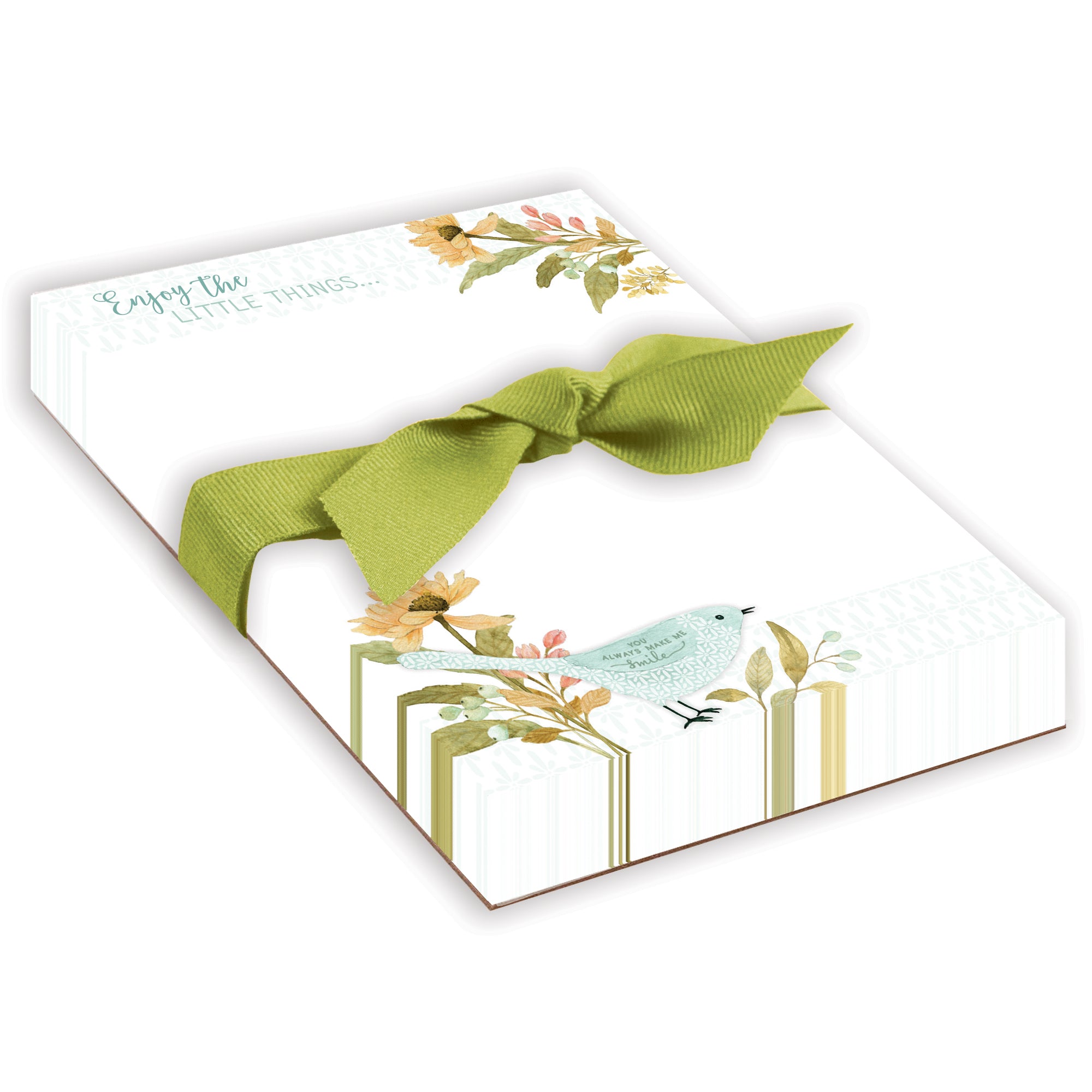 Chunky Bow Pad - Friendly Bird