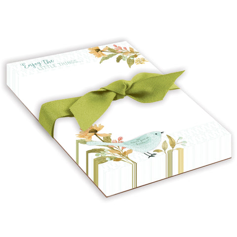 Chunky Bow Pad - Friendly Bird