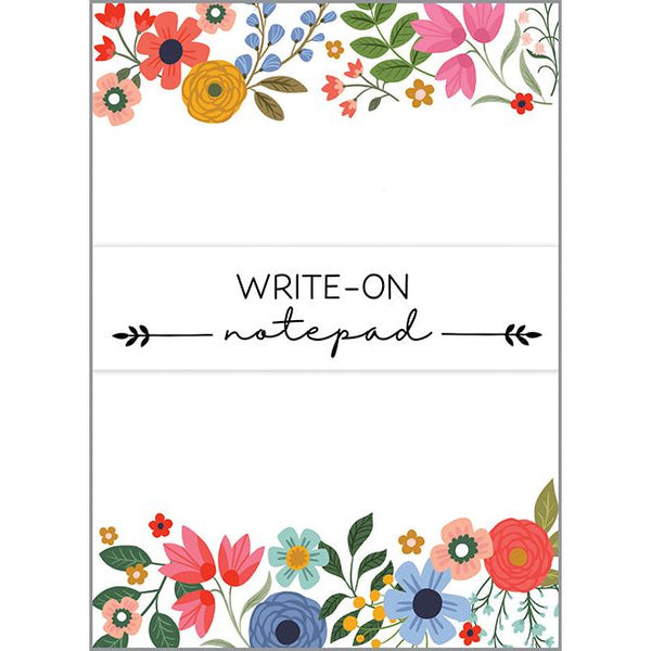 *New! Write-On Pad - Summer Flowers