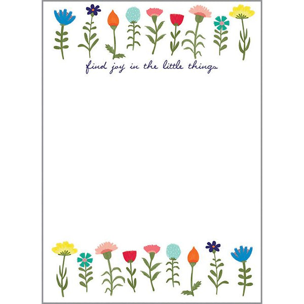 *New! Write-On Pad - Charming Stems