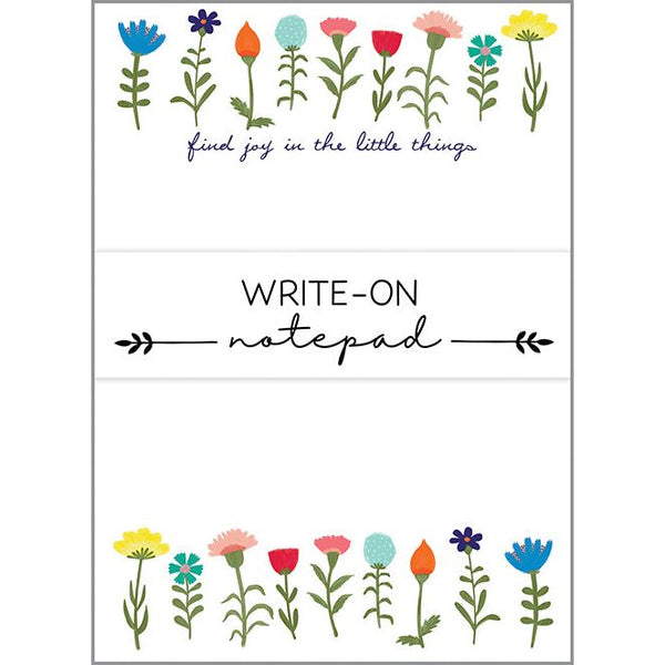 *New! Write-On Pad - Charming Stems