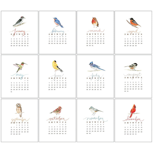 NEW! 2026 Desk Calendar - Backyard Birds