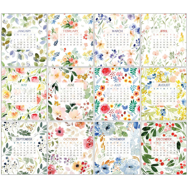 NEW! 2026 Desk Calendar - Sweet Garden