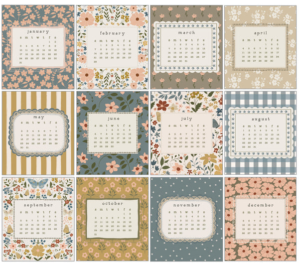 NEW! 2027 Desk Calendar - Sweet Vintage Days