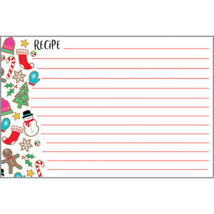 Holiday Recipe Cards - Christmas Cookies, Gina B Designs